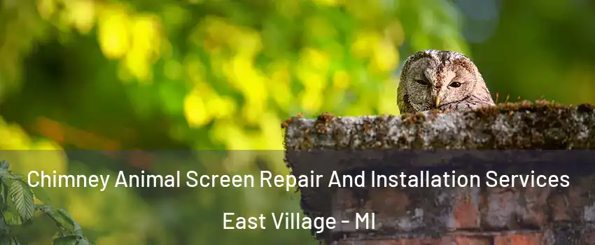 Chimney Animal Screen Repair And Installation Services East Village - MI