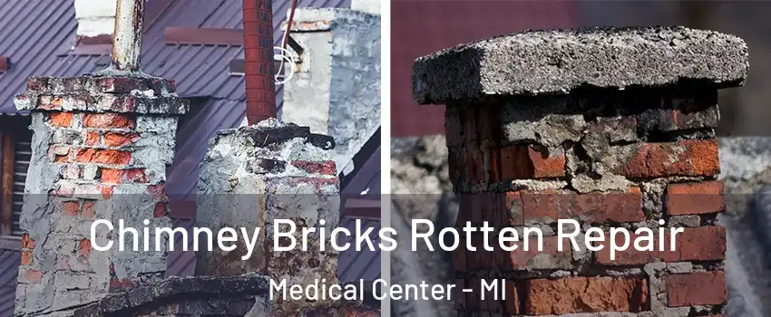 Chimney Bricks Rotten Repair Medical Center - MI