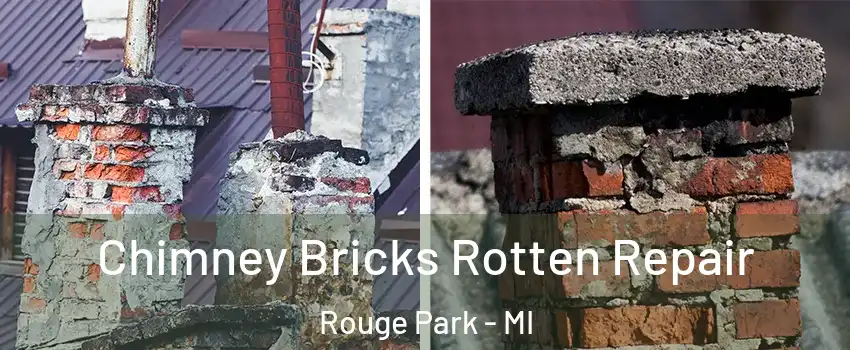 Chimney Bricks Rotten Repair Rouge Park - MI