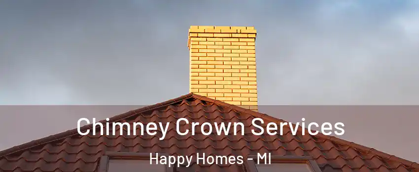 Chimney Crown Services Happy Homes - MI