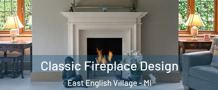 Classic Fireplace Design East English Village - MI