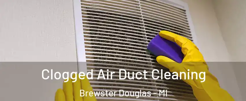 Clogged Air Duct Cleaning Brewster Douglas - MI