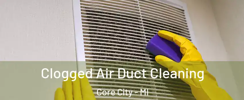 Clogged Air Duct Cleaning Core City - MI