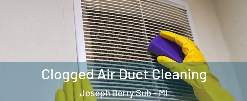 Clogged Air Duct Cleaning Joseph Berry Sub - MI