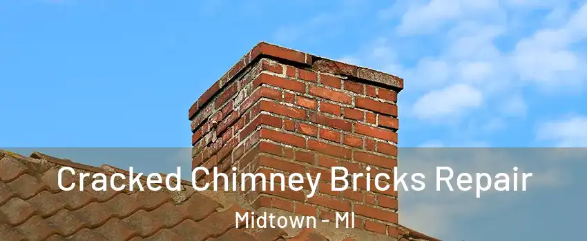 Cracked Chimney Bricks Repair Midtown - MI