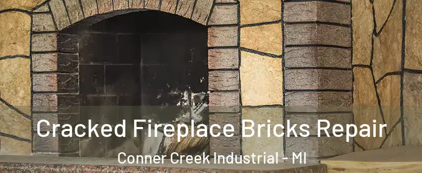 Cracked Fireplace Bricks Repair Conner Creek Industrial - MI