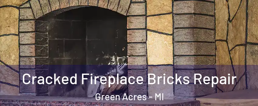 Cracked Fireplace Bricks Repair Green Acres - MI