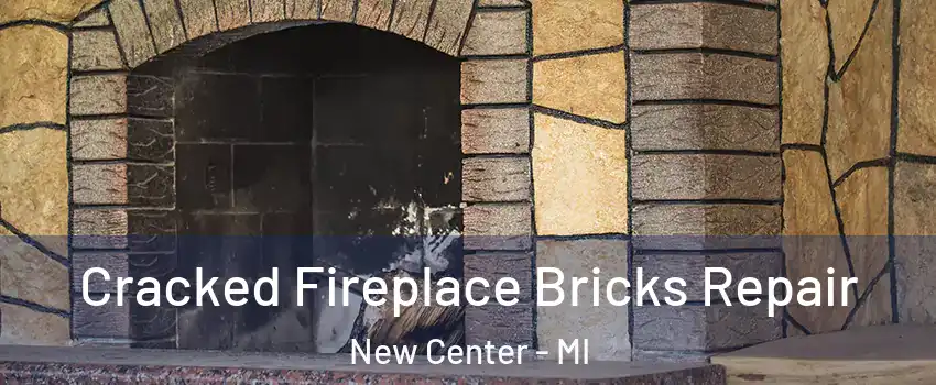 Cracked Fireplace Bricks Repair New Center - MI