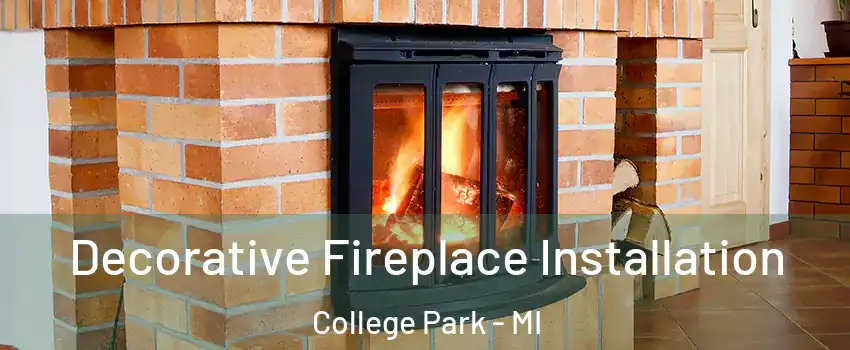 Decorative Fireplace Installation College Park - MI