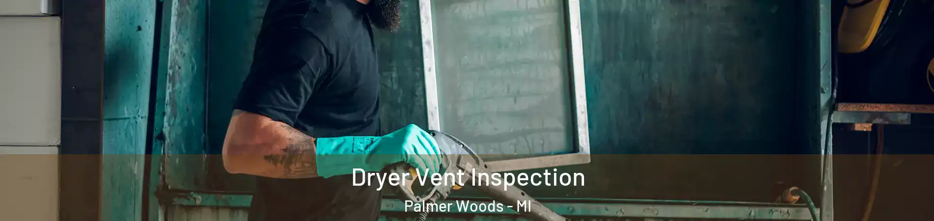 Dryer Vent Inspection Palmer Woods - MI