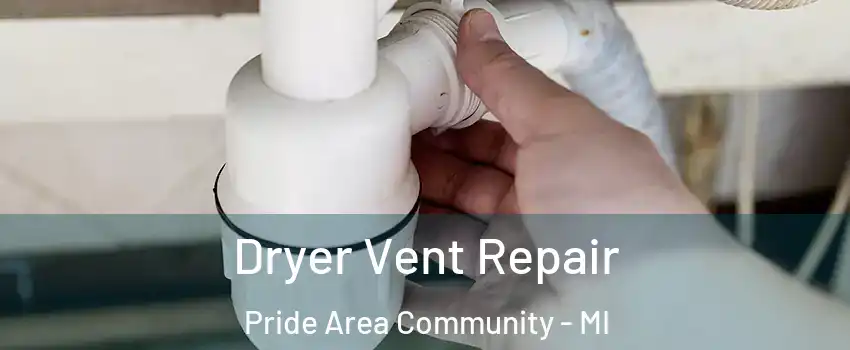 Dryer Vent Repair Pride Area Community - MI