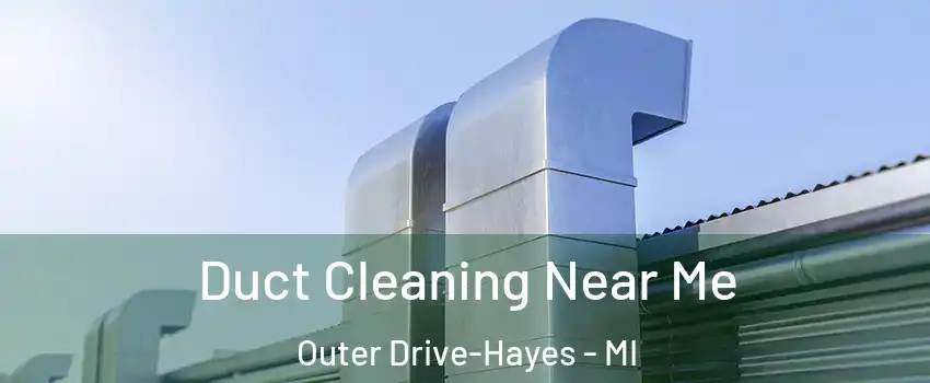 Duct Cleaning Near Me Outer Drive-Hayes - MI