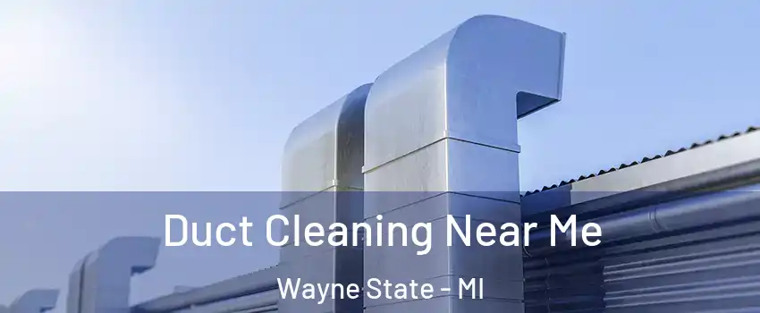 Duct Cleaning Near Me Wayne State - MI