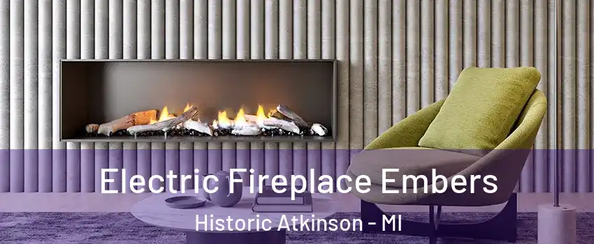 Electric Fireplace Embers Historic Atkinson - MI