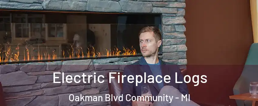 Electric Fireplace Logs Oakman Blvd Community - MI