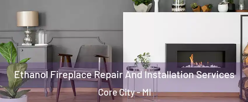 Ethanol Fireplace Repair And Installation Services Core City - MI