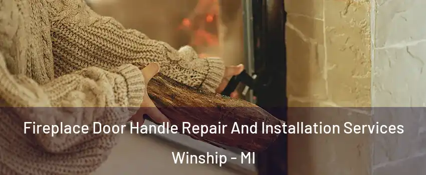 Fireplace Door Handle Repair And Installation Services Winship - MI