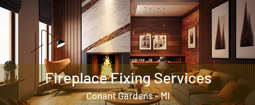 Fireplace Fixing Services Conant Gardens - MI