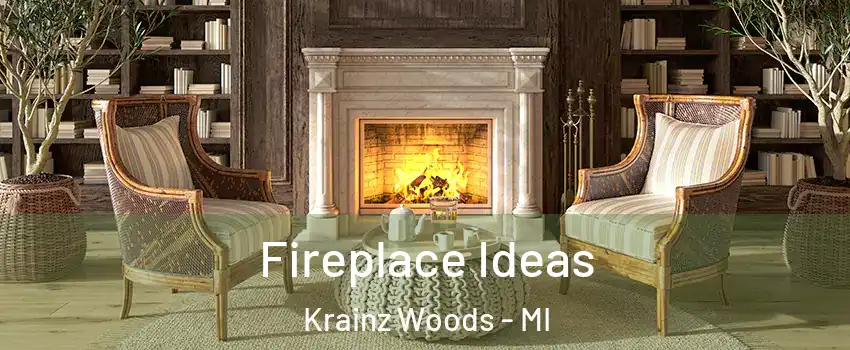 Fireplace Ideas Krainz Woods - MI