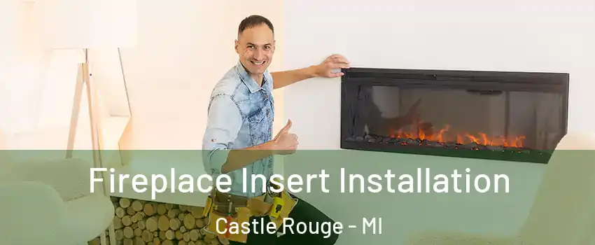 Fireplace Insert Installation Castle Rouge - MI