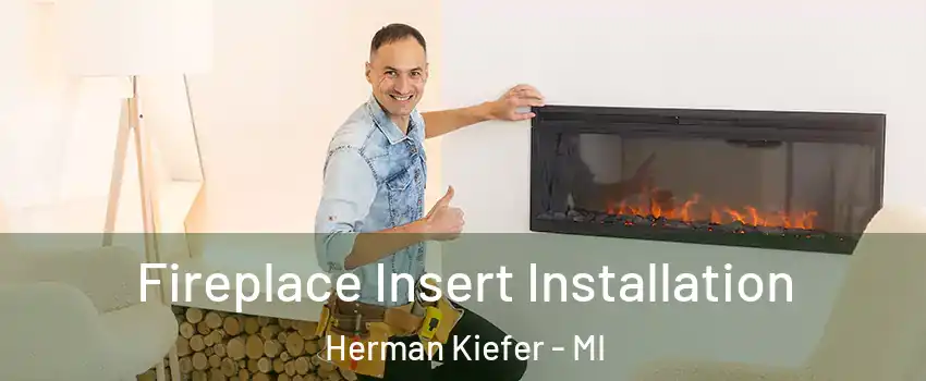 Fireplace Insert Installation Herman Kiefer - MI