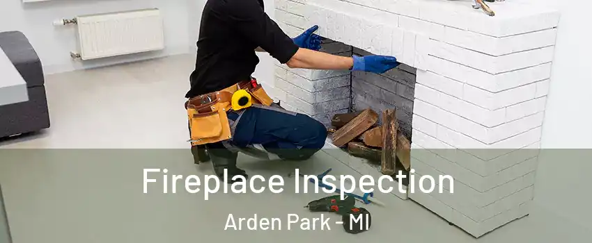 Fireplace Inspection Arden Park - MI