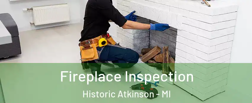 Fireplace Inspection Historic Atkinson - MI