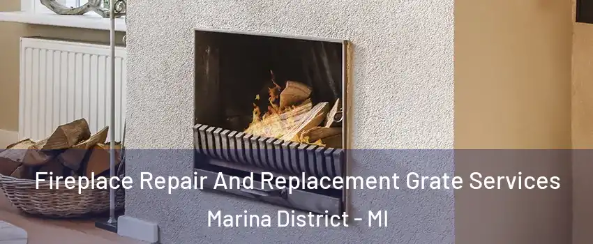 Fireplace Repair And Replacement Grate Services Marina District - MI