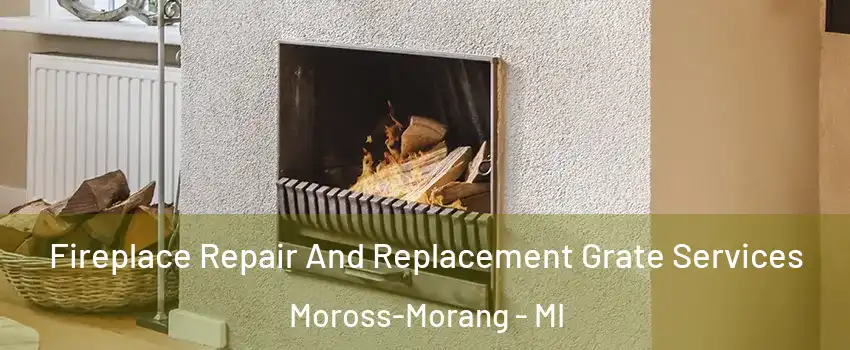 Fireplace Repair And Replacement Grate Services Moross-Morang - MI