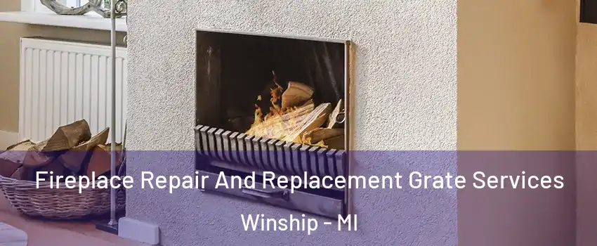 Fireplace Repair And Replacement Grate Services Winship - MI