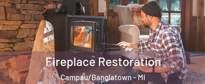 Fireplace Restoration Campau/Banglatown - MI