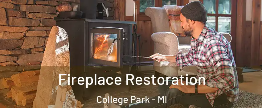 Fireplace Restoration College Park - MI