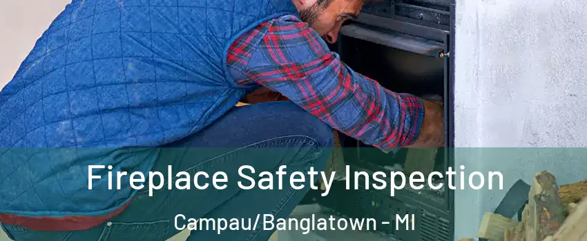 Fireplace Safety Inspection Campau/Banglatown - MI