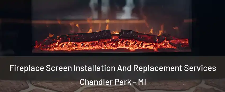 Fireplace Screen Installation And Replacement Services Chandler Park - MI