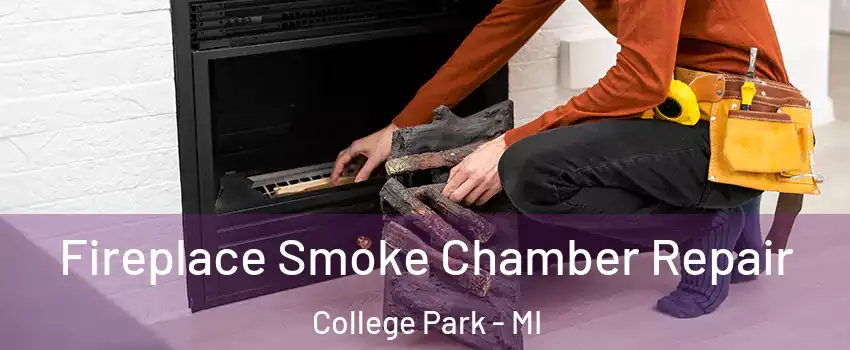 Fireplace Smoke Chamber Repair College Park - MI