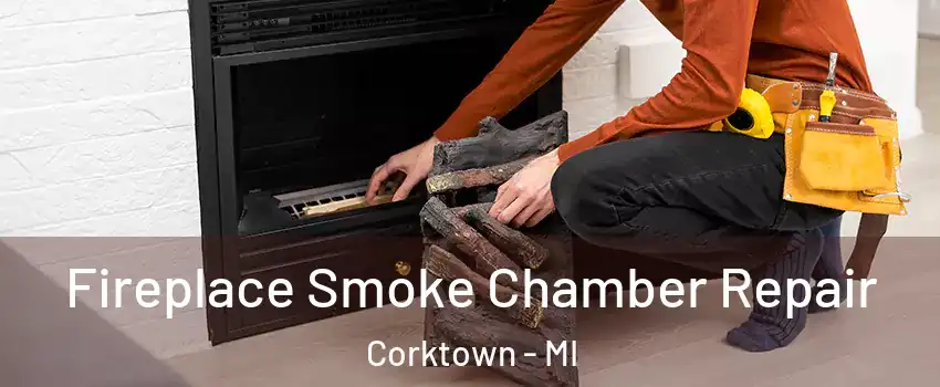 Fireplace Smoke Chamber Repair Corktown - MI