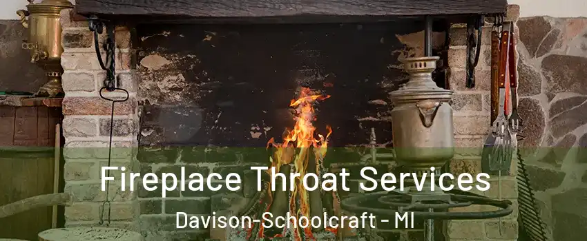 Fireplace Throat Services Davison-Schoolcraft - MI