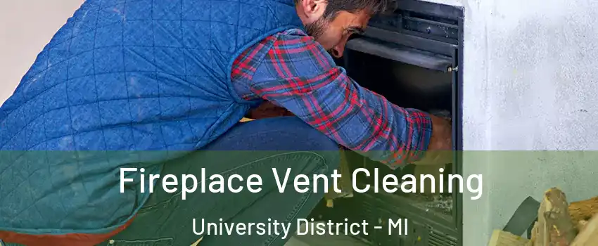 Fireplace Vent Cleaning University District - MI