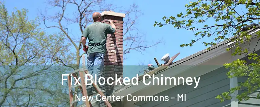 Fix Blocked Chimney New Center Commons - MI