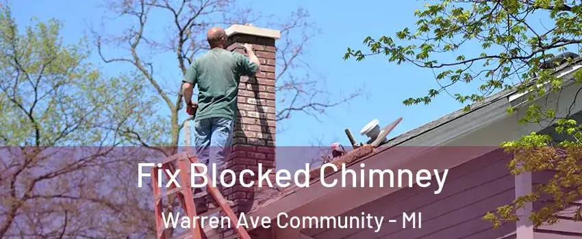 Fix Blocked Chimney Warren Ave Community - MI