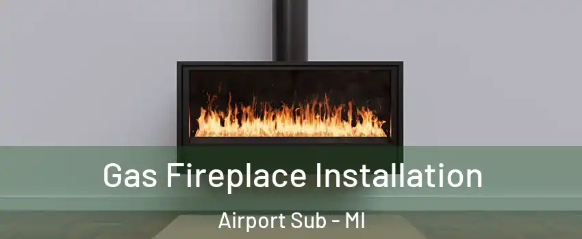 Gas Fireplace Installation Airport Sub - MI