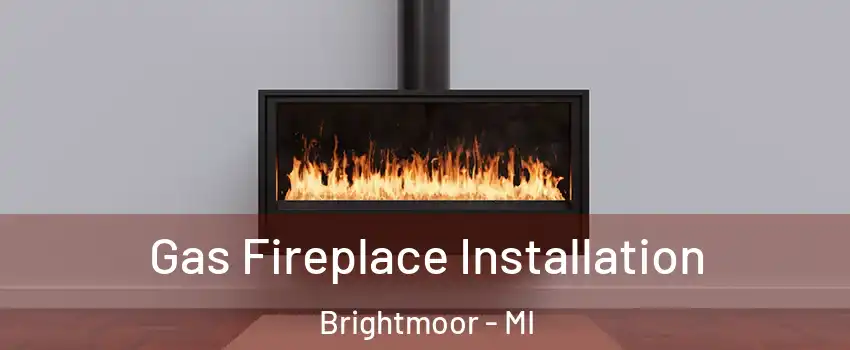 Gas Fireplace Installation Brightmoor - MI