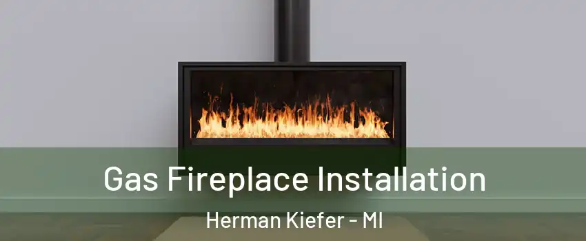 Gas Fireplace Installation Herman Kiefer - MI