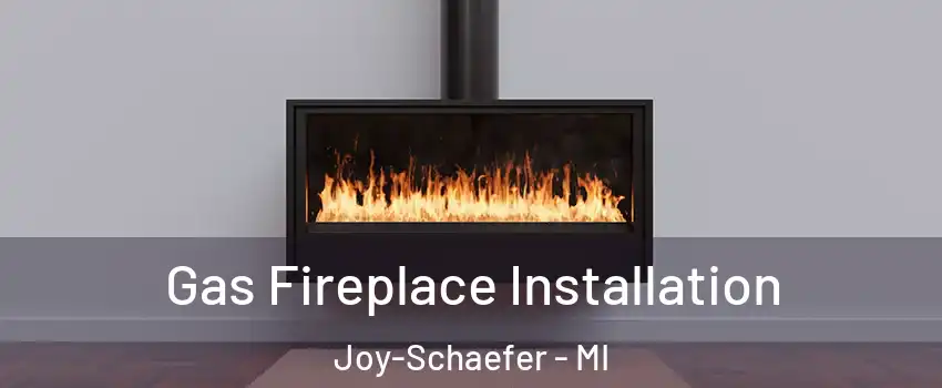 Gas Fireplace Installation Joy-Schaefer - MI