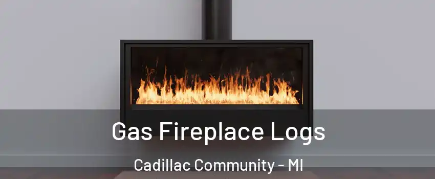 Gas Fireplace Logs Cadillac Community - MI