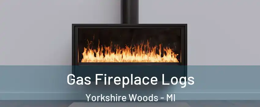 Gas Fireplace Logs Yorkshire Woods - MI