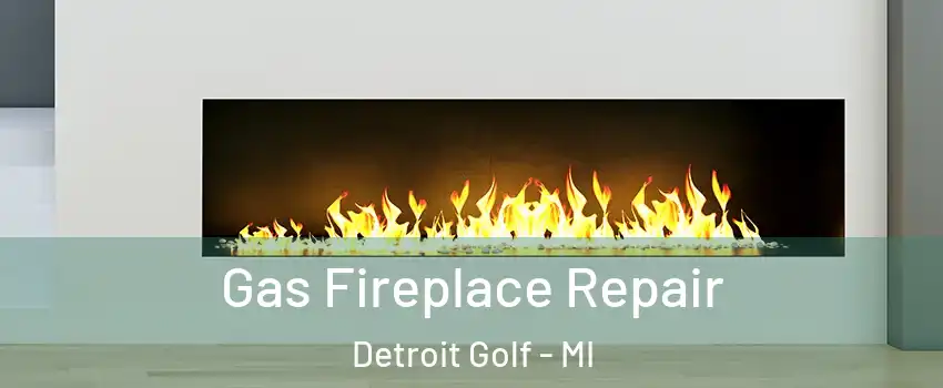 Gas Fireplace Repair Detroit Golf - MI