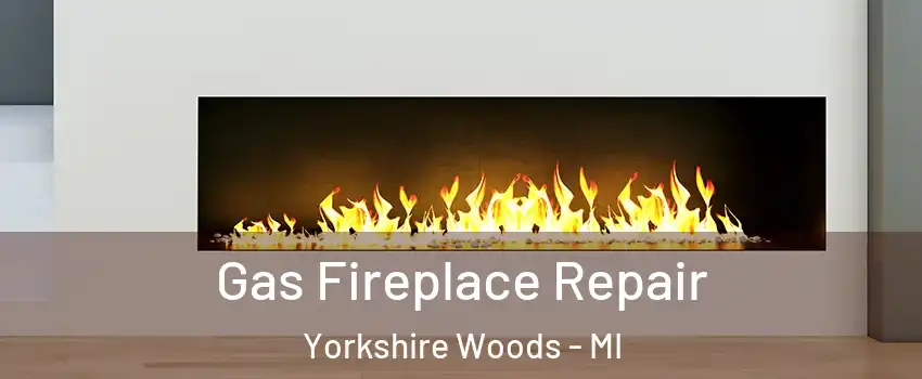 Gas Fireplace Repair Yorkshire Woods - MI