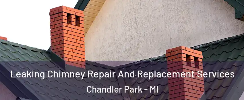 Leaking Chimney Repair And Replacement Services Chandler Park - MI