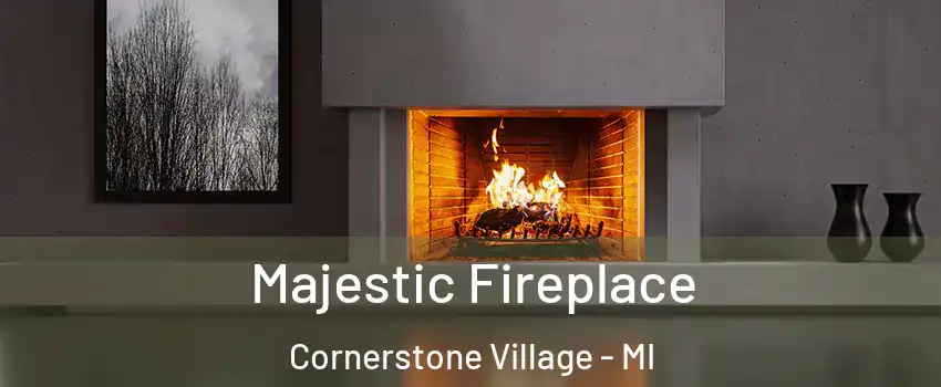 Majestic Fireplace Cornerstone Village - MI